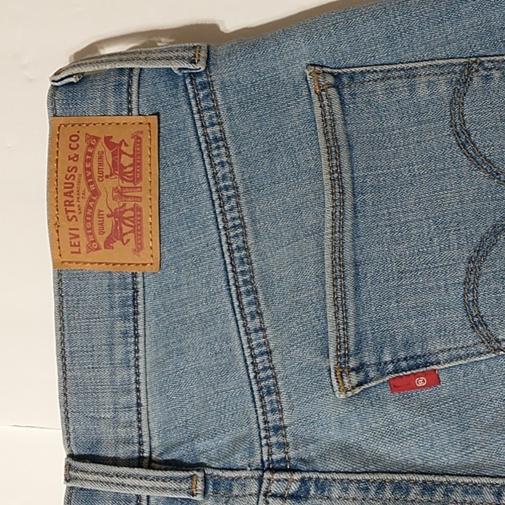 Levi's slimming skinny ligth blue womens jeans size 27 - Picture 5 of 11